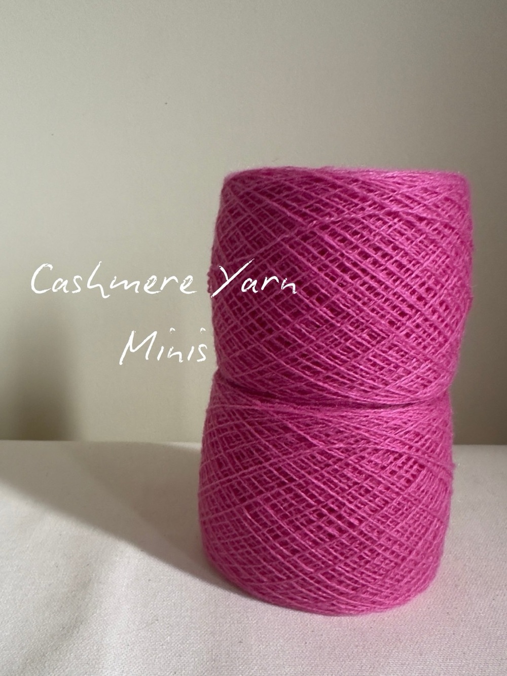 Dragonfruit Reclaimed Cashmere Yarn · Lace Weight · Midi | 263m